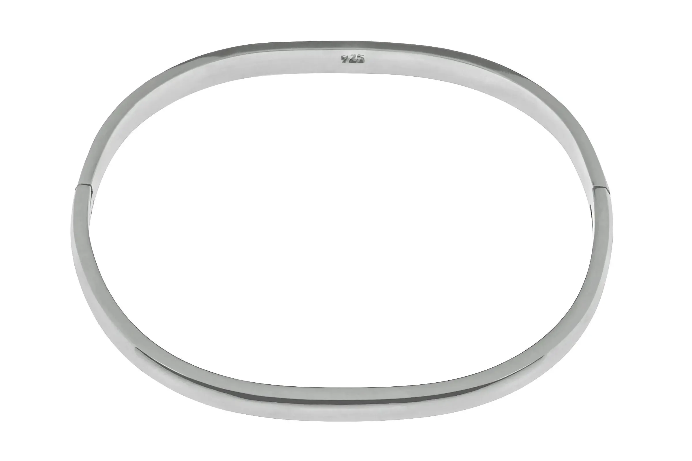 Solid Silver Bangle