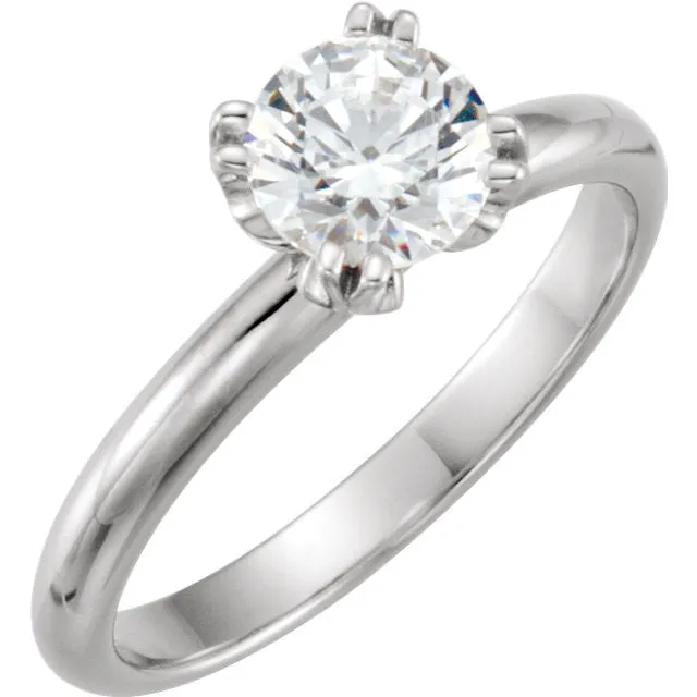 Solitaire Engagement Ring 122433