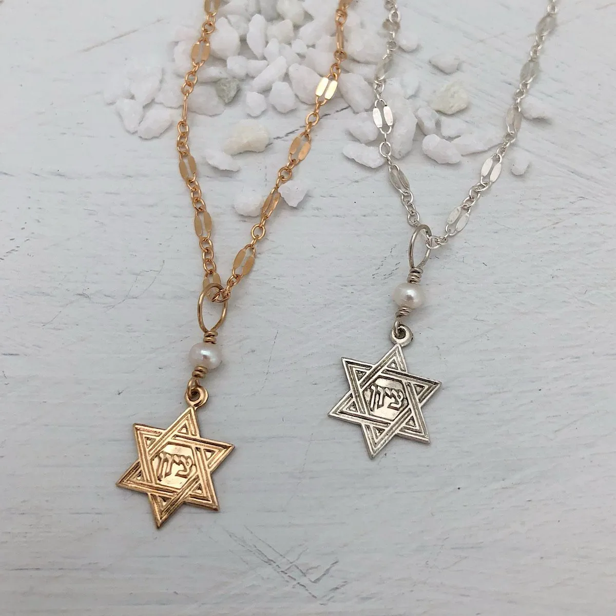 Star of David Dainty Necklace