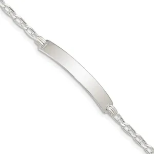 Sterling Silver Children's ID Link Bracelet