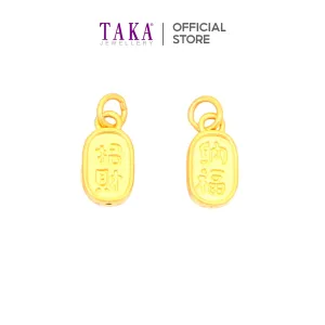 TAKA Jewellery 999 Pure Gold Pendant