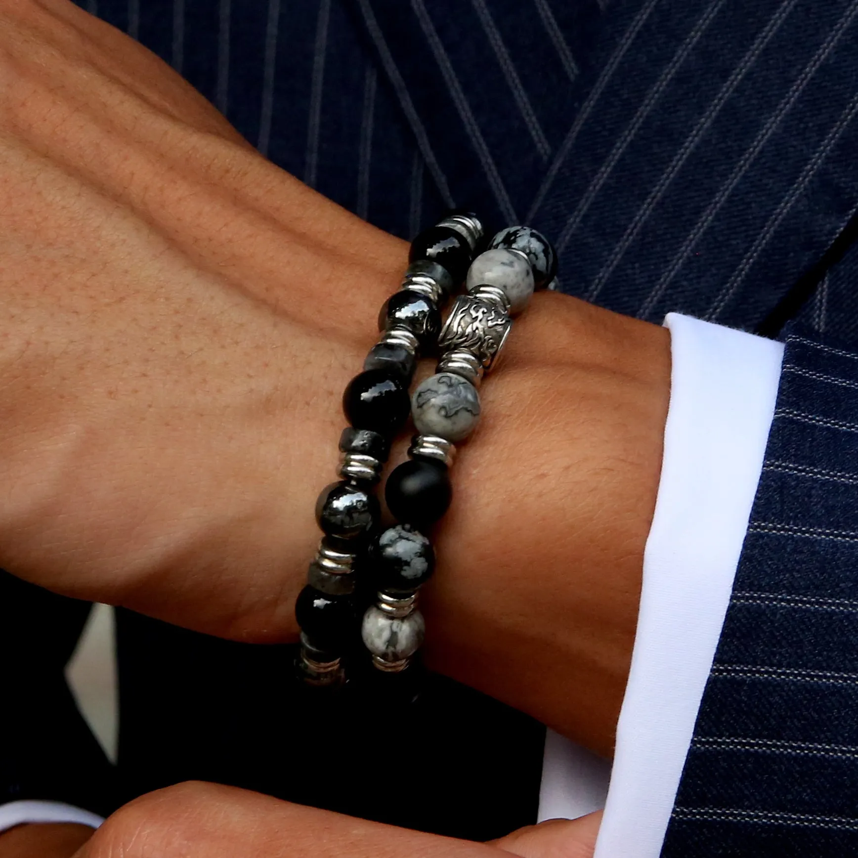 The Dark Knight - Stack Bracelets For Men