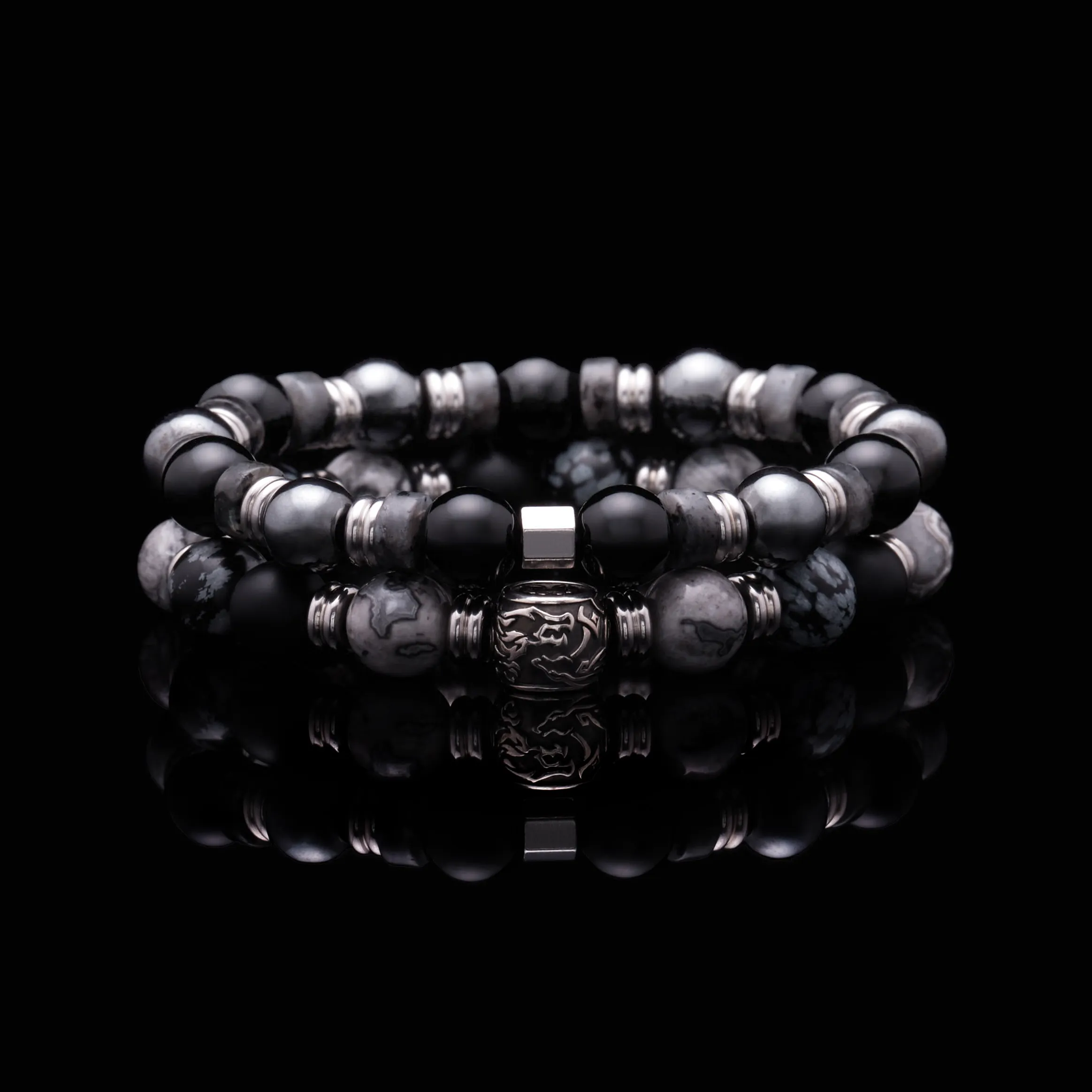 The Dark Knight - Stack Bracelets For Men