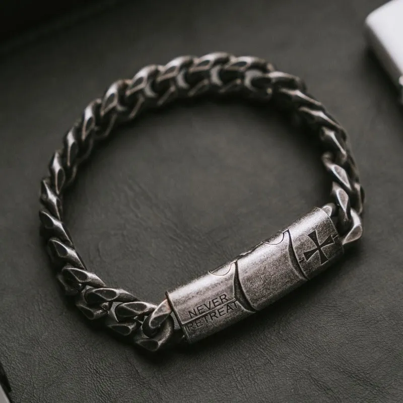 The Knights Templar Engraved Bracelet