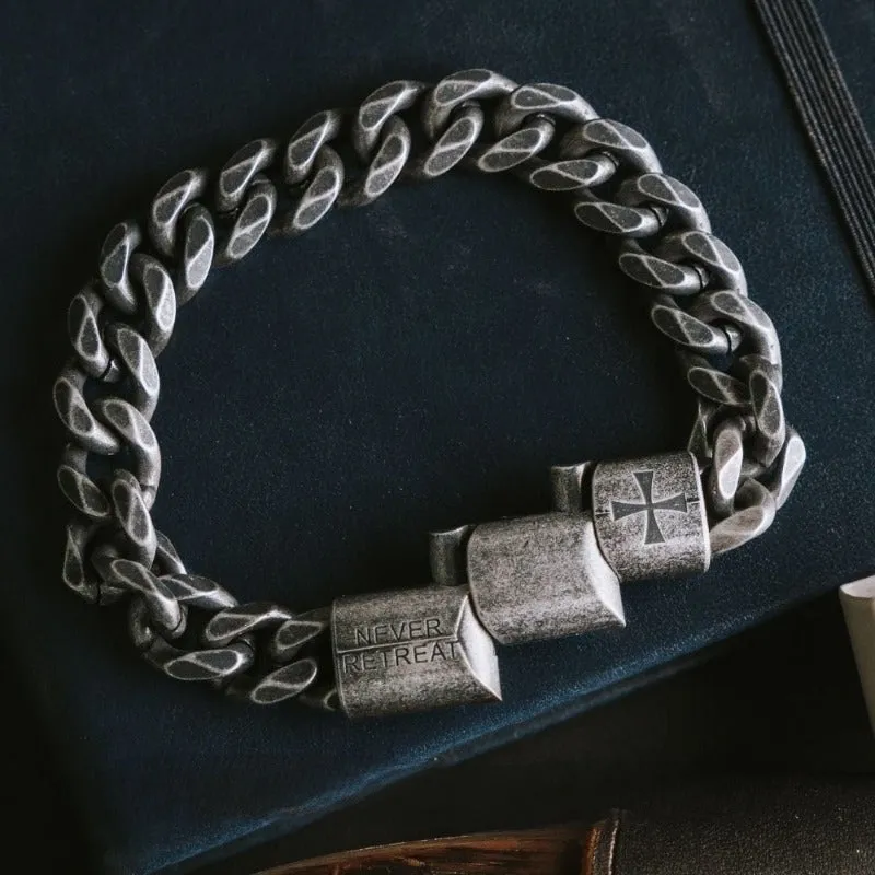 The Knights Templar Engraved Bracelet