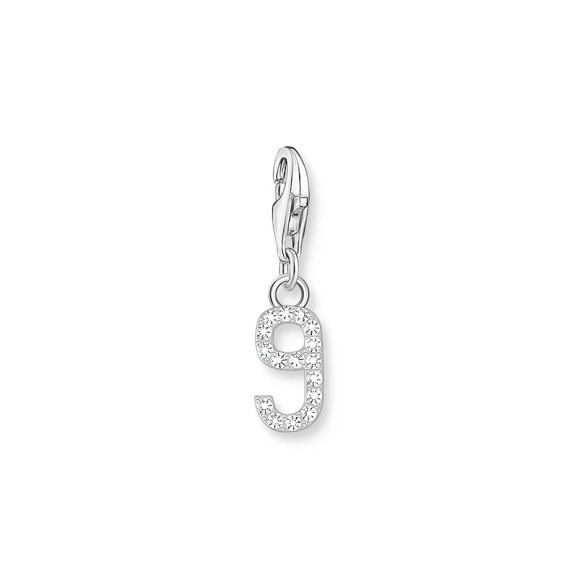 THOMAS SABO Charm Pendant Number "9" Silver