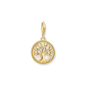 THOMAS SABO Yellow-Gold Plated Tree Of Love Charm