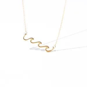 TRIPLE WAVE NECKLACE