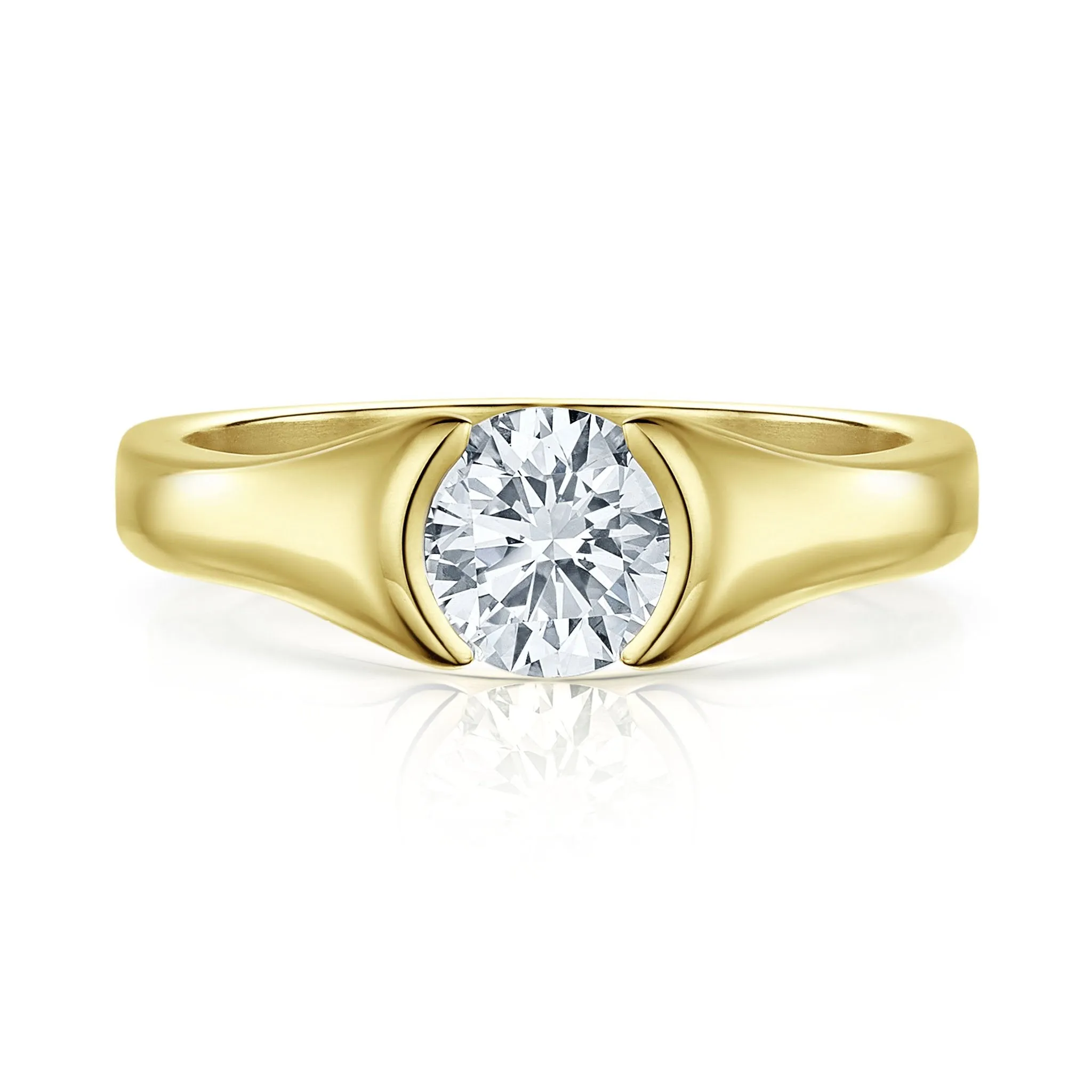 Venus 1.0ct Solitaire Diamond Ring in 18ct Yellow Gold