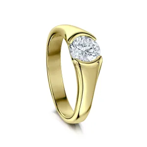 Venus 1.0ct Solitaire Diamond Ring in 18ct Yellow Gold