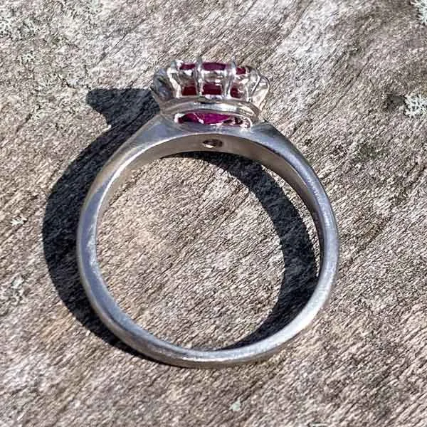 Vintage Ruby Solitaire Ring, 2.01ct.