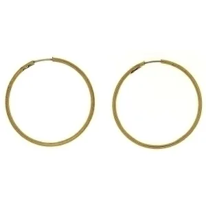 X HOOP 27 MM GF EARRINGS